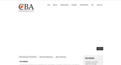 Desktop Screenshot of c-b-a.ca
